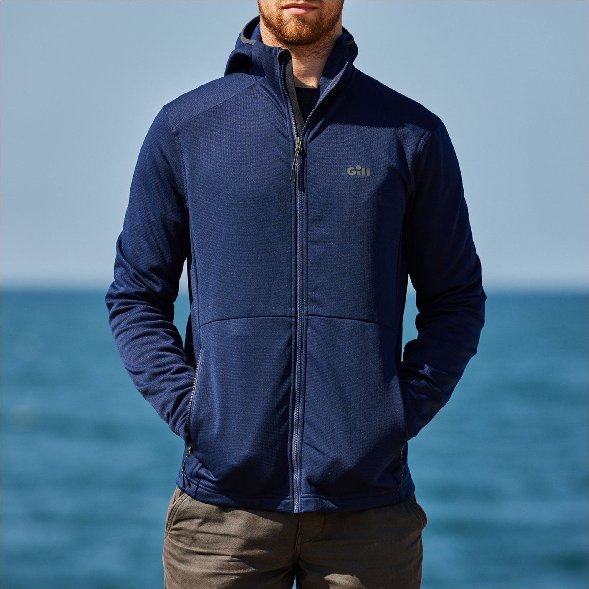 2026 Gill Männer Quest Fleece Hoodie 1115 - Navy